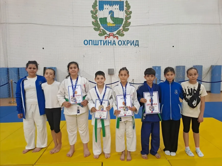 Yunusemre Belediyesporlu Judocular Struga Open 2026’da 6 Madalya Kazanarak Manisa’ya Gurur Yaşattı