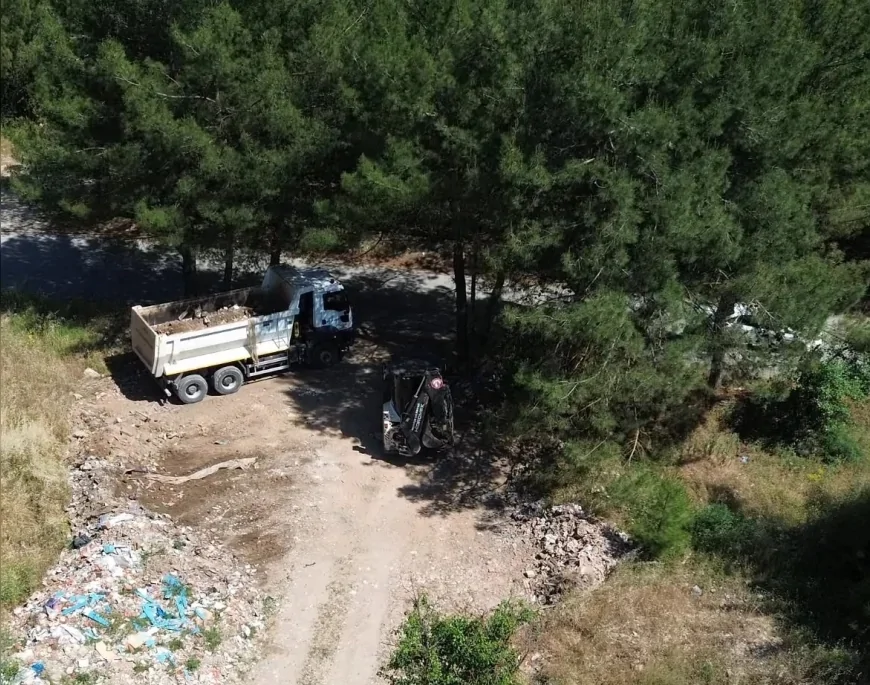 Muğla’da Kaçak Hafriyat ve Moloz Dökümüne Karşı Drone Destekli Denetim Dönemi Başladı