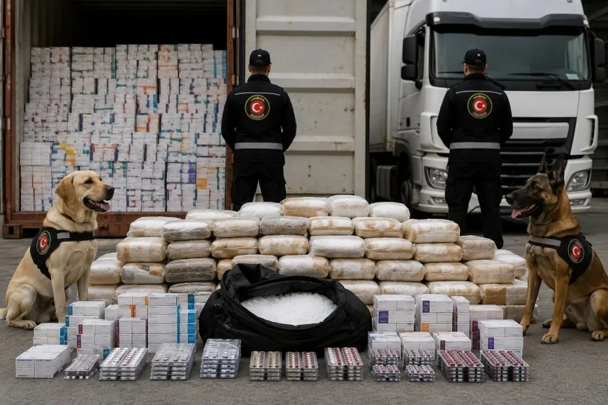Ticaret Bakanlığı Operasyonlarında Mersin ve Gürbulak’ta 8 Milyar 85 Milyon TL Değerinde Uyuşturucu ve Kaçak İlaç Ele Geçirildi