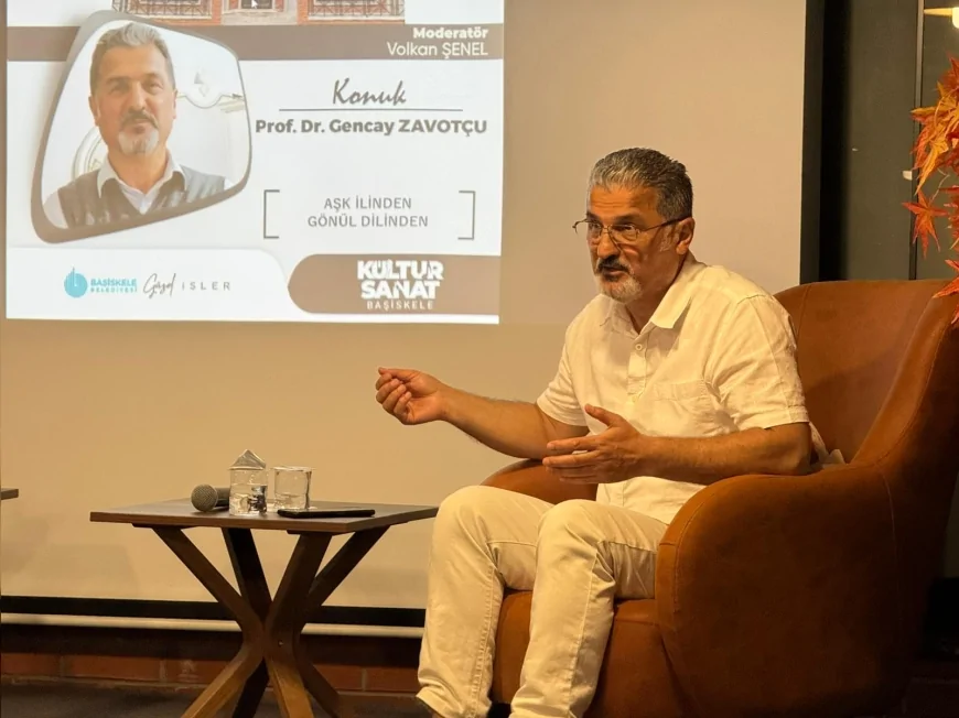 Başiskele Belediyesi’nin konuğu Prof. Dr. Gencay Zavotçu aşk ve gönül dünyasını Kitaphane’de anlattı