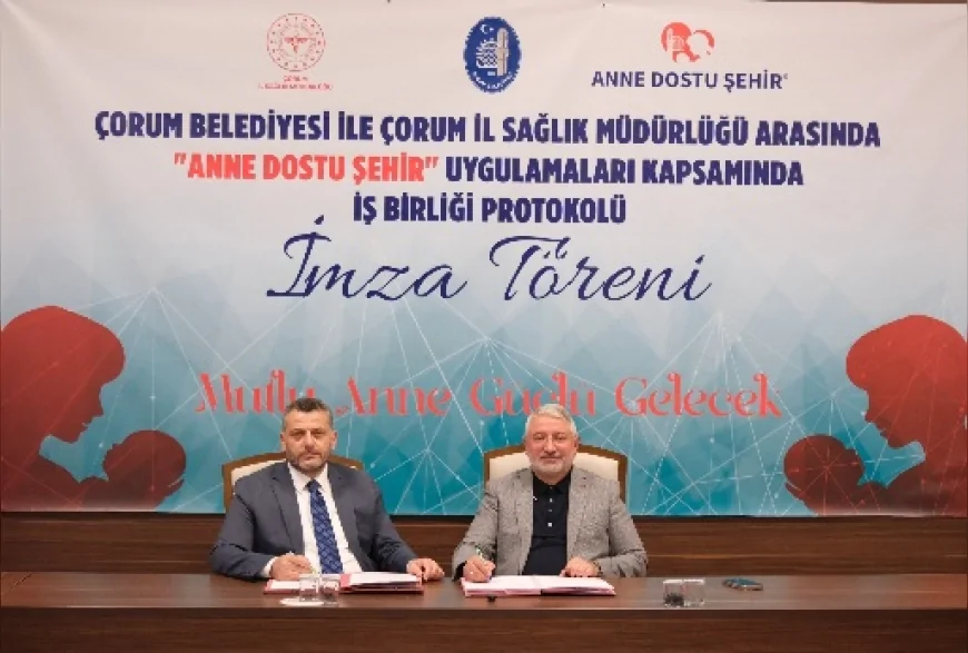 Çorum Belediye Başkanı Dr. Halil İbrahim Aşgın: “Anne Dostu Şehir unvanını almak için kararlılıkla çalışmalarımızı sürdürüyoruz”