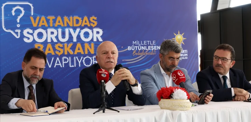 Erzurum Büyükşehir Belediye Başkanı Mehmet Sekmen: “Erzurum’u Hemşehrilerimizle Birlikte Yönetiyoruz”