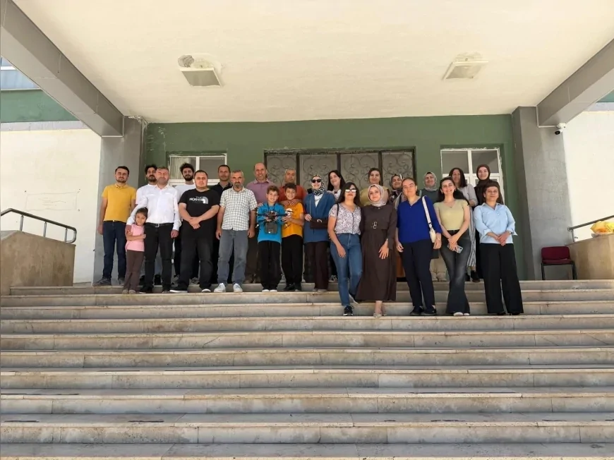 Delice Şehit Binbaşı Erhan Dikmen Ortaokulu öğrencileri 8 aylık çalışmanın ardından kendi ürettikleri drone’u uçurdu