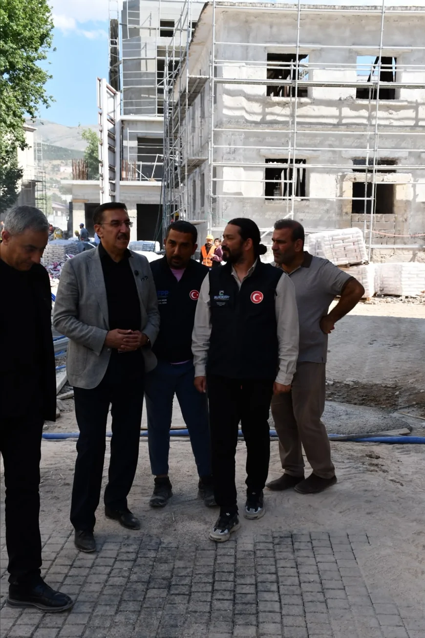 Malatya AK Parti Malatya Milletvekili Bülent Tüfenkci: “Yeni Cami’yi Eylül Ayında İbadete Açmayı Planlıyoruz”