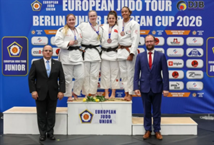 İZMİR BÜYÜKŞEHİR BELEDİYESİ SPOR KULÜBÜ MİLLİ JUDOCUSU SEMA METE BERLİN GENÇLER AVRUPA KUPASI’NDA BRONZ MADALYA KAZANDI