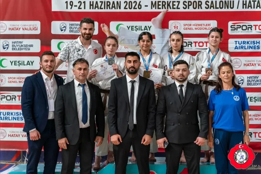 Yunusemre Belediyesporlu Judocular Hatay’daki Türkiye Şampiyonası’nda 5 Avrupa Kupası Vizesi Aldı