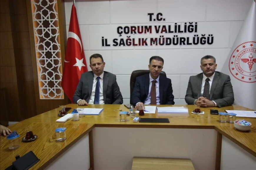 Çorum’da Ceza İnfaz Kurumları Mahalli Koordinasyon Toplantısında Sağlık ve Güvenlik Hizmetleri Değerlendirildi