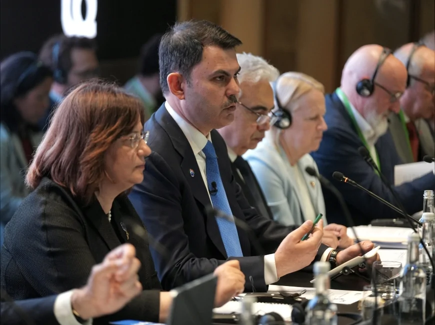 Çevre, Şehircilik ve İklim Değişikliği Bakanı Murat Kurum: “Temiz enerji dönüşümü aynı zamanda adil bir kalkınma meselesidir”