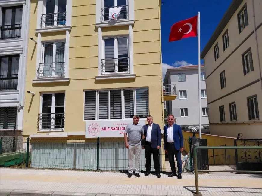 Çorum İl Sağlık Müdürü Prof. Dr. Sinan Zehir Gazi Aile Sağlığı Merkezi’nde Yatırım Sürecini Yerinde İnceledi