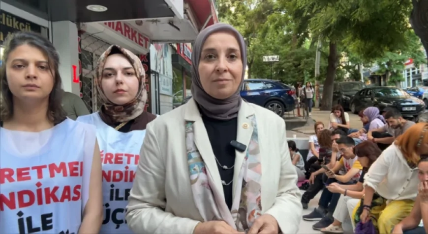 DEVA Partisi Genel Başkan Yardımcısı Elif Esen: “Öğretmenlerin adalet için açlık grevine mecbur kalması ülkemiz için utançtır”