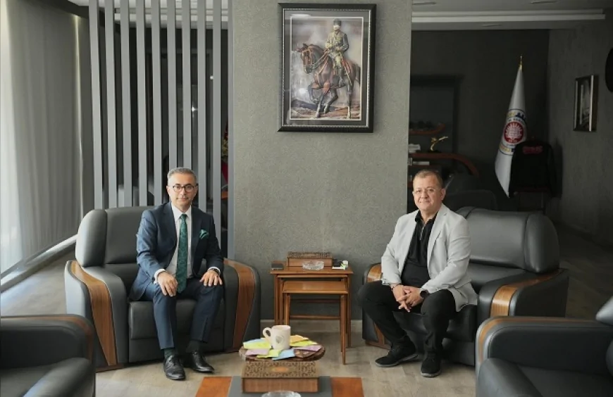 Çorum’dan Aydın’a Atanan Adalet Komisyonu Başkanı Hasan Öztürk’ten Çorum TSO’ya Veda Ziyareti