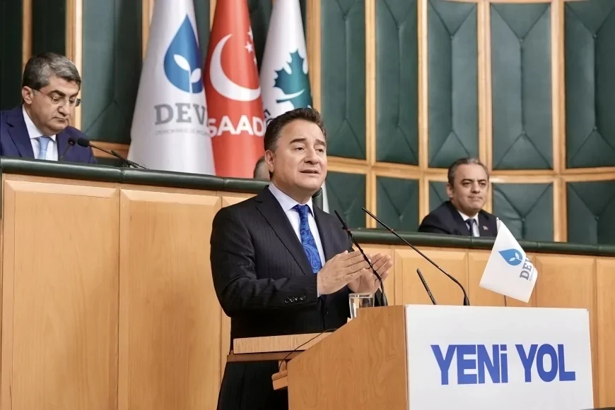 DEVA Partisi Genel Başkanı Ali Babacan: “Türkiye'nin Yeni Bir Soluğa İhtiyacı Var, Meclis Böyle Yönetilemez”