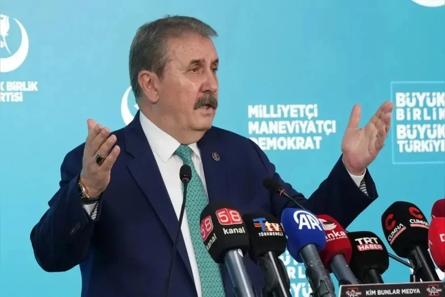 BBP Genel Başkanı Mustafa Destici: “Terörle Müzakereden Sonuç Alınamayacağını En Başta Söylemiştik”