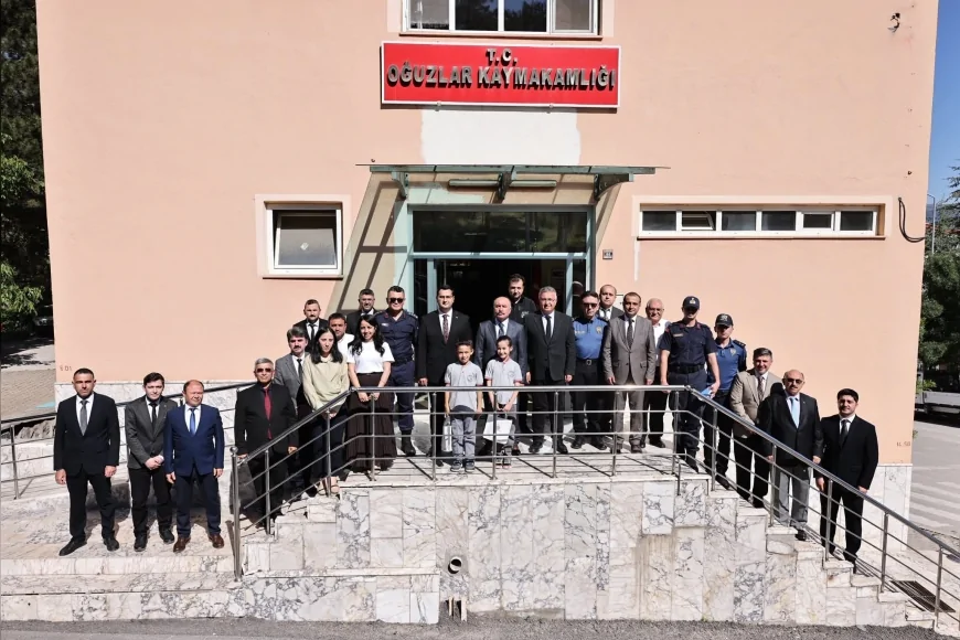 Çorum Valisi Ali Çalgan Oğuzlar’da Güvenlik ve Kamu Hizmetlerine İlişkin İncelemelerde Bulundu