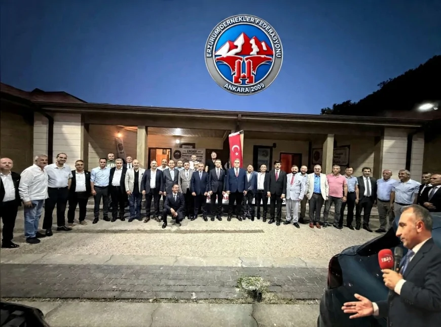 Ankara Erzurum Dernekler Federasyonu’nun İstişare Toplantısında Erzurumlulardan Birlik ve Ortak Proje Vurgusu