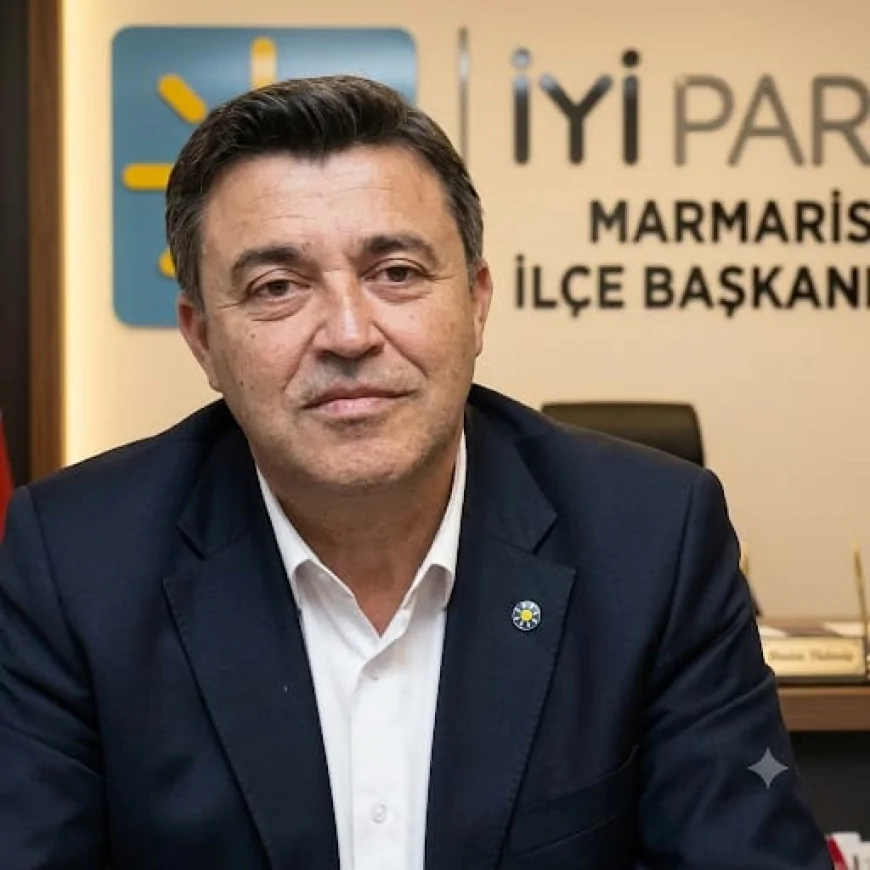 İYİ Parti Marmaris İlçe Başkanı Osman Özbek: “Parti Logosu Değil, Türk Bayrağı Altında Buluşuyoruz”