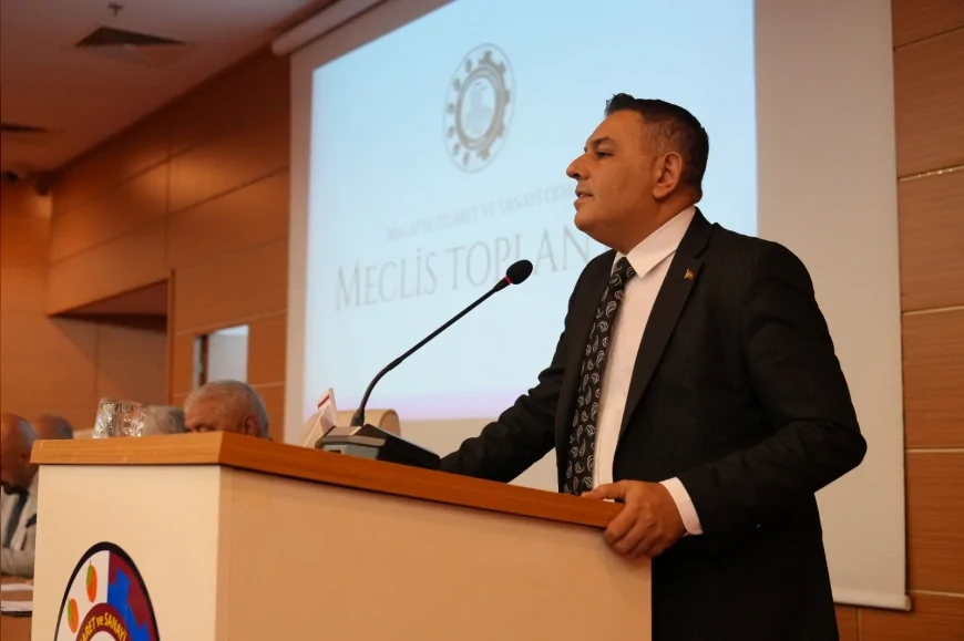 Malatya TSO Başkanı Oğuzhan Ata Sadıkoğlu: “Malatya’nın hakkı olan adil sefer sayısını talep ediyoruz”