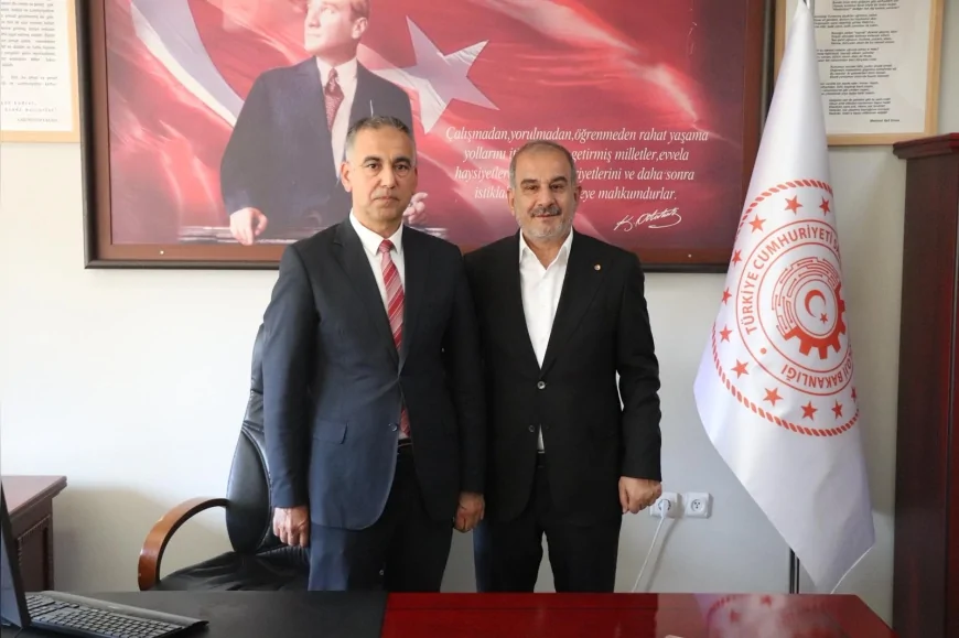 Elazığ TSO Başkanı İdris Alan kamu kurum müdürleriyle üyelerin taleplerini ve ekonomik gündemi görüştü