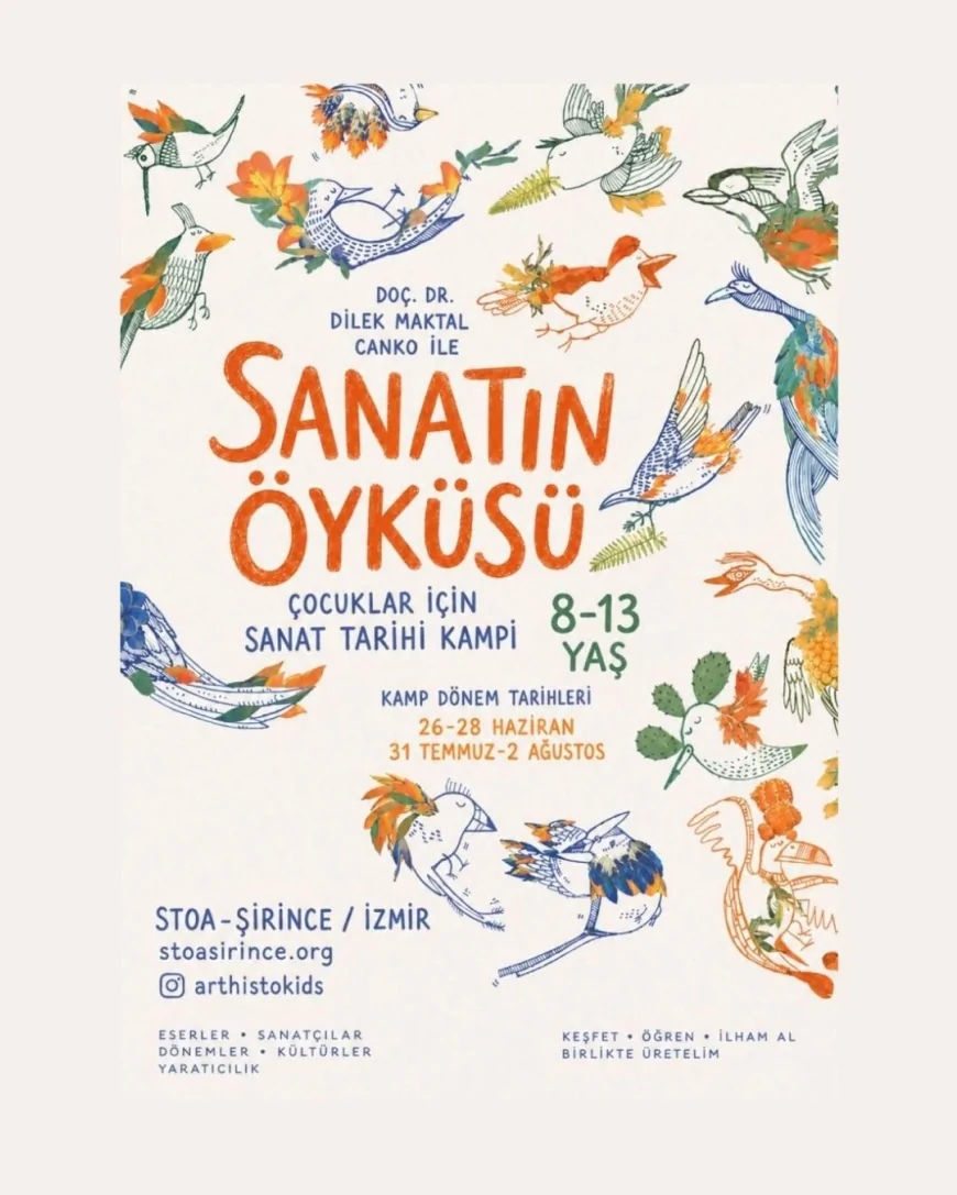 Ege Üniversitesi Çocuklara Sanat Tarihini Atölye ve Etkinliklerle Anlatacak Kamp Programını Başlatıyor