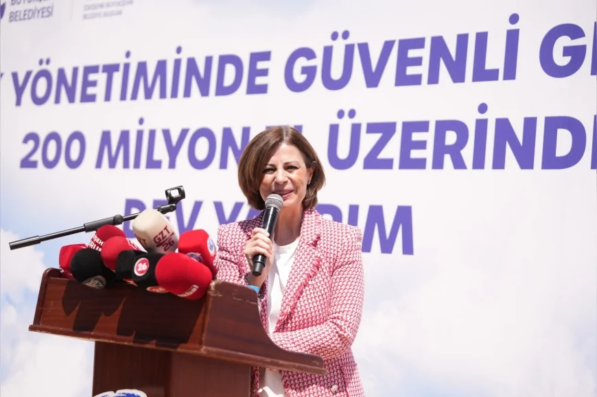 Eskişehir Büyükşehir Belediye Başkanı Ayşe Ünlüce: “Bu tesis yalnızca bugünü değil, 2077 yılına kadar Eskişehir’in ihtiyaçlarını karşılayacak”