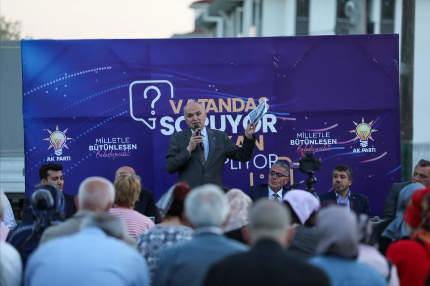 DÜZCE BELEDİYE BAŞKANI DR. FARUK ÖZLÜ: “64 MAHALLEMİZİN TAMAMINA GİDECEĞİZ, İNSANIMIZLA YÜZLEŞECEĞİZ”