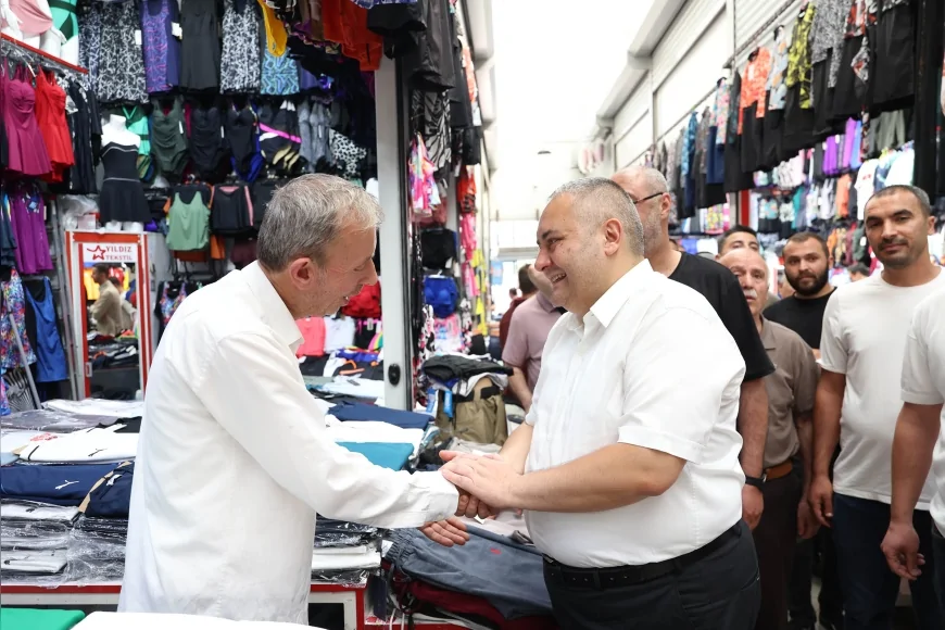 KEÇİÖREN BELEDİYE BAŞKANI Dr. MESUT ÖZARSLAN: “BU GÜZEL SEMTİN HER SOKAĞINDA HEMŞEHRİLERİMİZLE OLAN GÖNÜL BAĞIMIZI GÜÇLENDİRMEYE DEVAM EDİYORUZ”