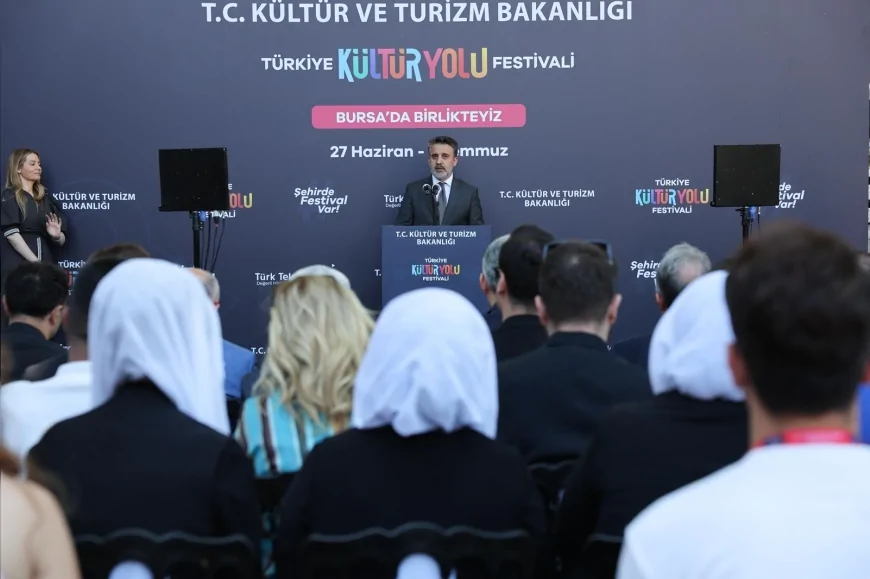 Bursa Büyükşehir Belediyesi Başkan Vekili Şahin Biba: “Kültür Yolu Festivali geçmiş ile gelecek arasında yeni köprüler inşa edecektir”