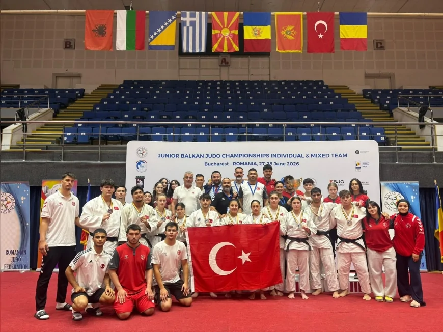Manisalı Judocular Gençler Balkan Judo Şampiyonası’ndan Madalyalarla Döndü