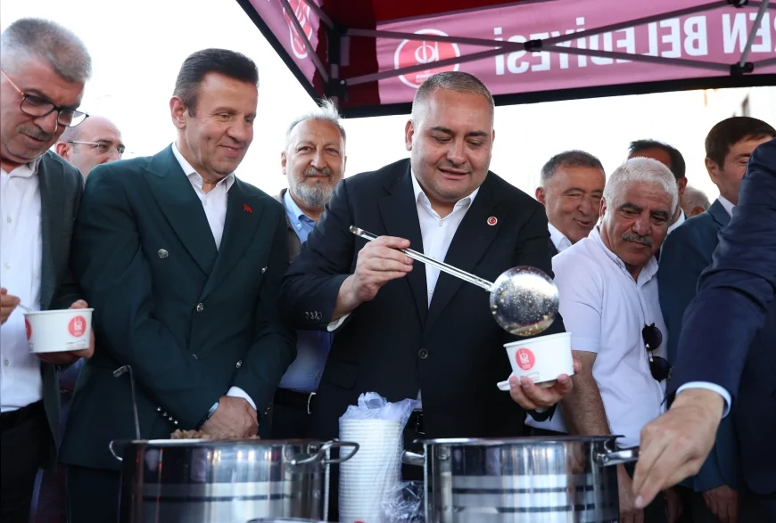KEÇİÖREN’DE MATEM AŞI VE AŞURE LOKMASI PAYLAŞILDI