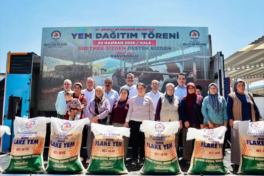 DENİZLİ BÜYÜKŞEHİR’İN YEM DESTEĞİNDE İKİNCİ HAFTA BAŞLADI