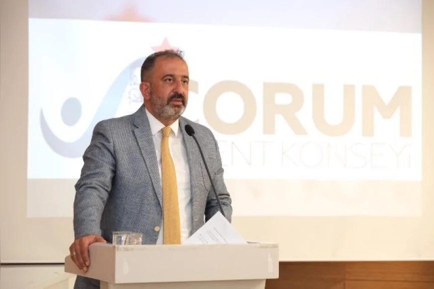 ÇORUM KENT KONSEYİ BAŞKANI İSMAİL YAĞBAT: “BİZ ÇORUMUZ MOTTOSUYLA TÜRKİYE'DE TAKİP EDİLEN BİR KENT KONSEYİ HALİNE GELDİK”