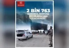 İçişleri Bakanı Mustafa Çiftçi: “Terörsüz Türkiye hedefimiz doğrultusunda 2 bin 763 kontrol ve arama noktası uygulamasına son verdik”