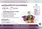 Tepebaşı Belediyesi Matematik Evi’nde Yaz Dönemi Kayıtları 6 Temmuz’da Başlıyor