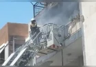 Karabağlar'da 7 Katlı Apartmanda Çıkan Yangın Kısa Sürede Kontrol Altına Alındı, 6 Kişi Güvenle Tahliye Edildi