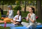 Bornova Belediyesi Kadın Buluşmaları Kapsamında Düzenlenen Açık Hava Yoga ve Meditasyon Etkinliği Yoğun Katılımla Gerçekleştirildi