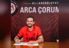 Marcos Felipe, Eyüpspor'dan ARCA Çorum FK'ya 2+1 Yıllık Sözleşmeyle Transfer Oldu
