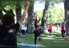Odunpazarı Belediyesi ücretsiz açık hava sabah sporu etkinlikleriyle kadınları sağlıklı yaşam için parklarda buluşturuyor