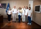 Aydın Büyükşehir Belediye Başkanı Özlem Çerçioğlu, Altı Nokta Körler Derneği Aydın Şubesi'ni ağırladı