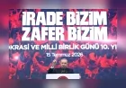 Cumhurbaşkanı Recep Tayyip Erdoğan: “15 Temmuz ruhu diri olduğu sürece Türkiye'nin yolunu kimse kesemeyecek”