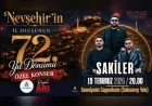 Nevşehir’in İl Oluşunun 72. Yıl Dönümünde Sakiler Grubu Konseri Düzenlenecek