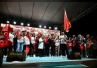 Malatya'da 15 Temmuz Demokrasi ve Millî Birlik Günü programında binlerce vatandaş tek yürek oldu