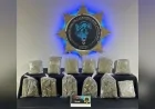 Çorum Emniyeti Osmancık'ta Düzenlediği Operasyonda 9 Kilo 429 Gram Skunk Ele Geçirdi
