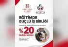 Uluslararası Malatya Dayanışma Derneği ile Mektebim Koleji arasında üyelere yüzde 20 eğitim indirimi sağlayan iş birliği protokolü imzalandı