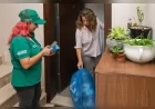 İzmir Büyükşehir Belediyesi’nin geri dönüşüm projesi Güzelbahçe’de başladı ambalaj atıkları QR kod sistemiyle takip ediliyor