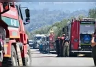 İzmir Büyükşehir Belediye İtfaiyesi alevlere karşı nöbette