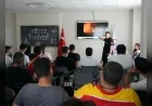 Düzce Belediyesi akaryakıt istasyonu çalışanlarına yönelik yangın güvenliği eğitiminde 250 personele uygulamalı eğitim verdi