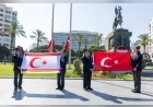 İzmir’de 20 Temmuz Barış ve Özgürlük Bayramı töreninde Kıbrıs Barış Harekatı anıldı