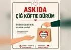 Ankara Kızılay'da Serince Çiğ Köfte'nin Askıda Çiğ Köfte Dürüm Uygulaması Dayanışmayı Büyütüyor