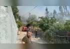 Ankara Altındağ Solfasol Mahallesi'nde Çıkan Yangında 4 Metruk Gecekondu Kullanılamaz Hale Geldi