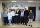 Manisa Ahlat Sosyal Dayanışma Kültür Derneği’nden Ahlat Kaymakamı Özgür Kaya’ya Hayırlı Olsun Ziyareti